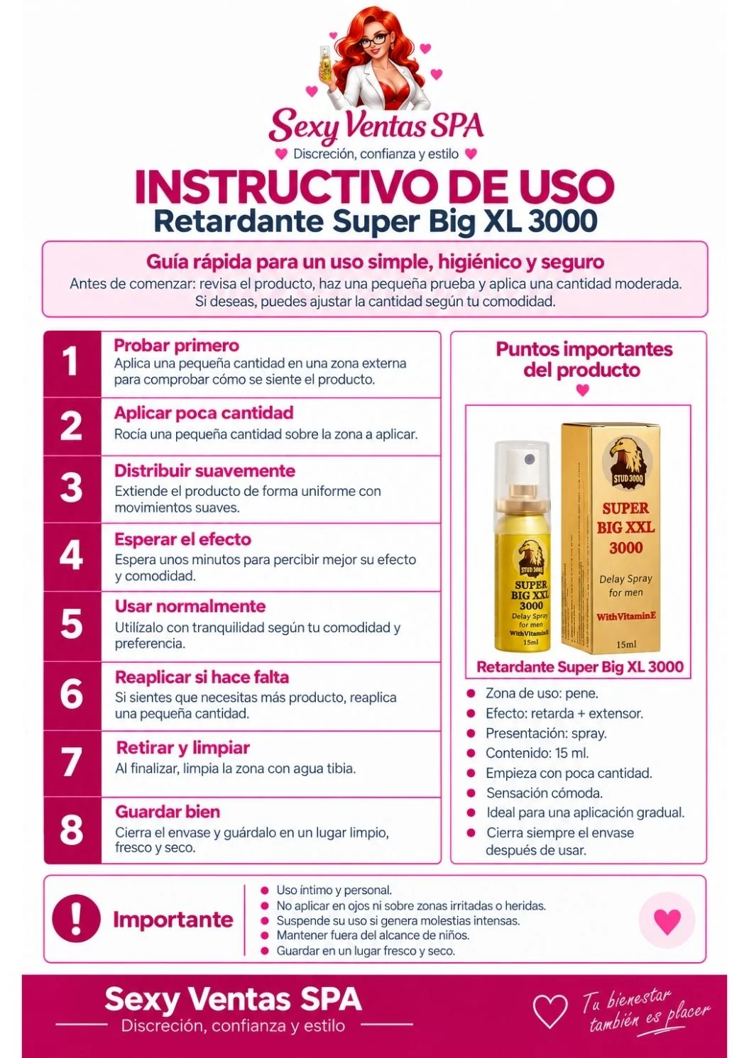 Ejemplo de instructivo de uso